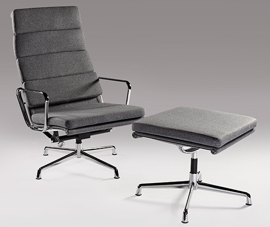 Eames ea222 grey wool