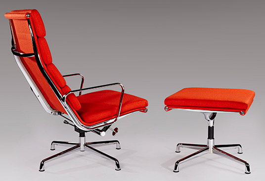 Ea222 eames deep red