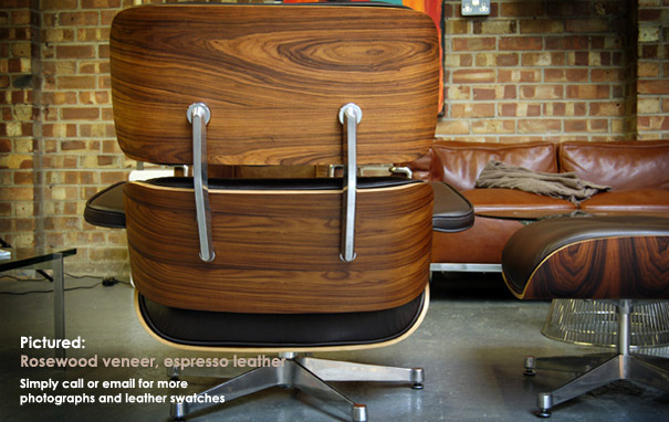 Eames lounger polished base