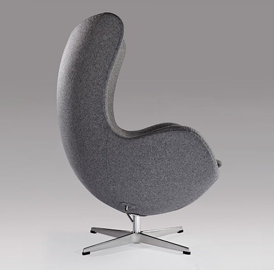 Grey egg chair08