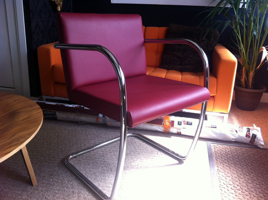 Tubular brno chair