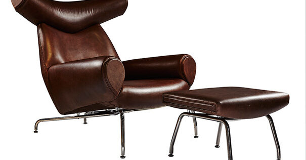 Iconic Interiors Ox Chair and Ottoman