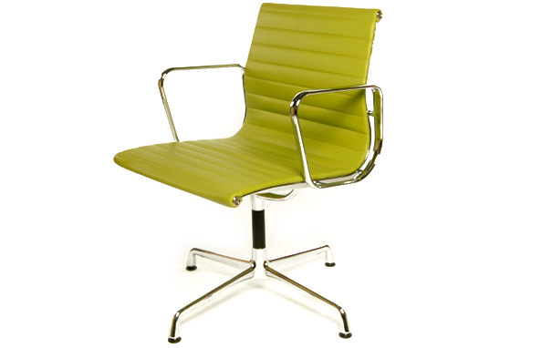 Photograph of Eames Style EA108 Aluminium Office Chair With Arms