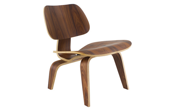 Photograph of Eames Style Plywood LCW Lounge Chair