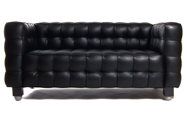 Josef hoffman sofa two seaterKubus 2 seater sofa