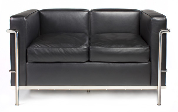 Lc2 sofa corbusierLe Petit Confort 2-Seater Sofa