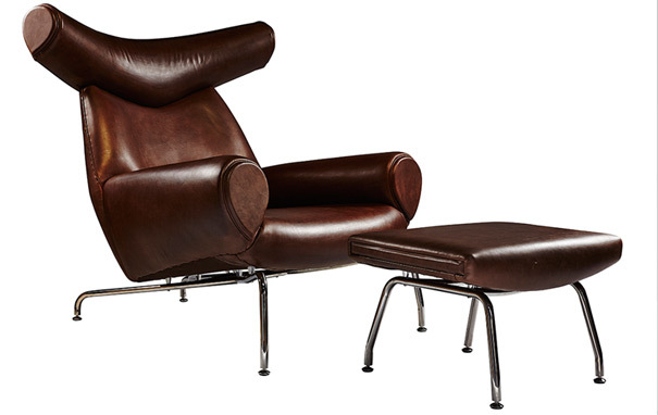 Ox chairOx Chair and Ottoman