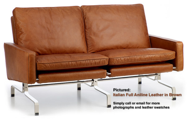 Photograph of PK31 two seater sofa