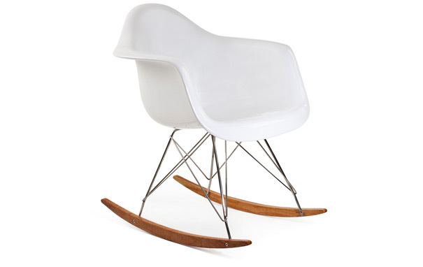 Photograph of Eames Style RAR Rocking Chair - Fibreglass