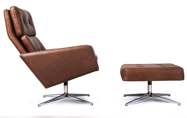 Robin day leo chair 001Leo chair and ottoman