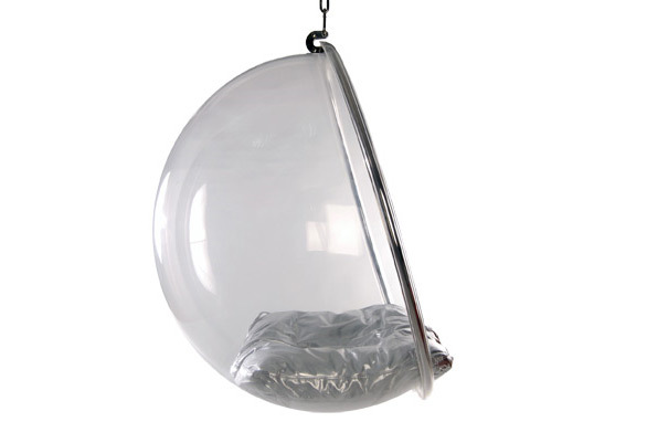 Suspended bubble chairBubble Chair