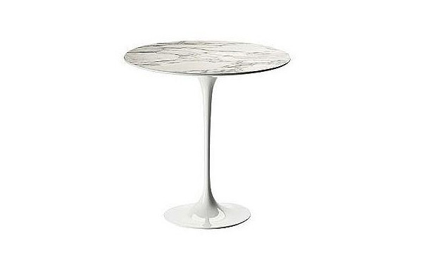 Photograph of Tulip Marble Side Table