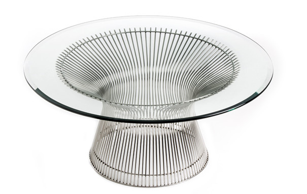 Photograph of Warren Platner Coffee Table