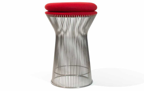 Photograph of Warren Platner Stool